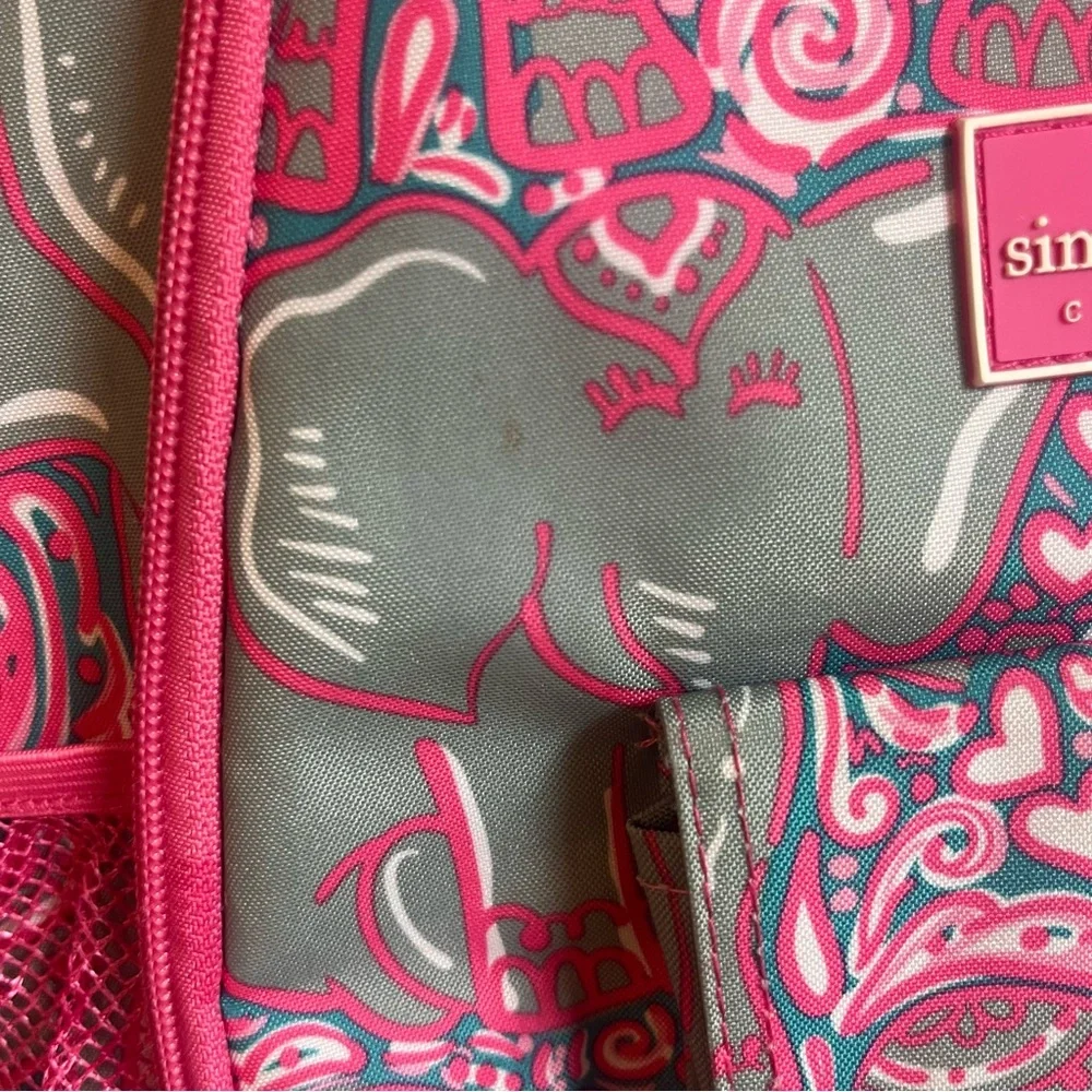Simply Southern Pink and Gray‎ Sling Bag Crossbody Preppy Casual
